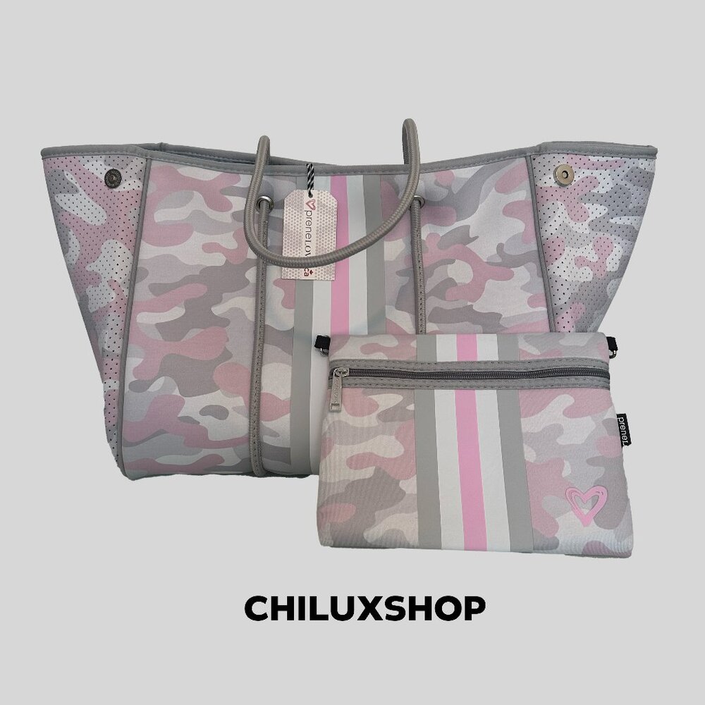 preneLOVE® CLASSIC LARGE TOTE - SANDSTONE + SMALL BAG + BAG DIVIDER + STRINGBAG